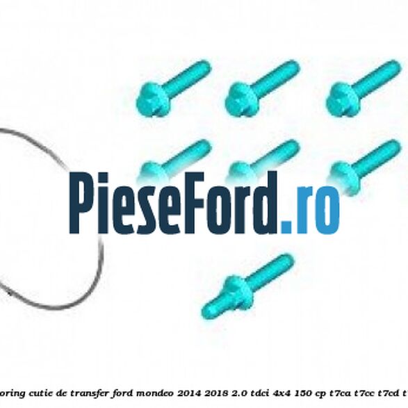 Set inlocuire oring cutie de transfer Ford Mondeo 2014-2018 2.0 TDCi 4x4 150 cp Set inlocuire oring cutie de transfer Ford Mondeo 2014-2018 2.0 TDCi 4x4 150 cp T7CA, T7CC, T7CD, T7CE, T7CF diesel