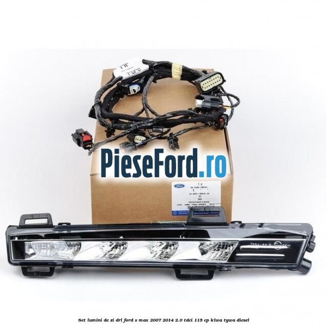 Set lumini de zi DRL Ford S-Max 2007-2014 2.0 TDCi 115 cp KLWA, TYWA diesel