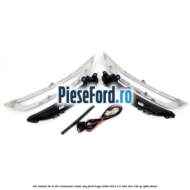 Set lumini de zi DRL ornamente lunar sky Ford Kuga 2008-2012 2.0 TDCI 4x4 140 cp UFDA diesel
