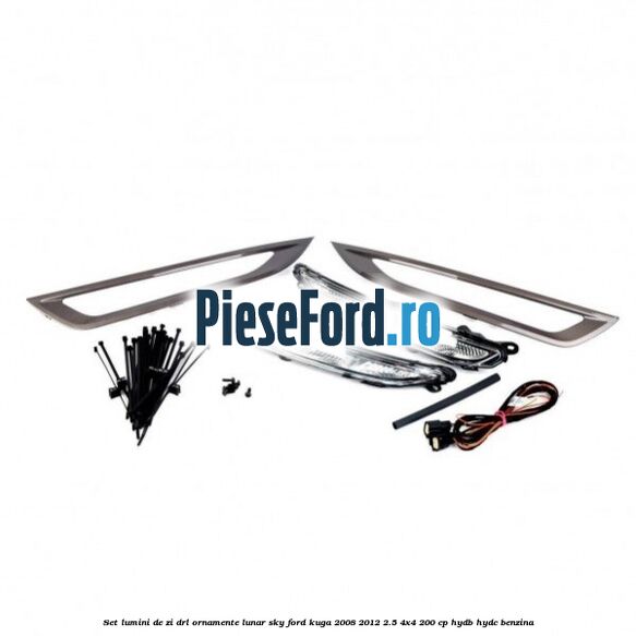 Set lumini de zi DRL ornamente lunar sky Ford Kuga 2008-2012 2.5 4x4 200 cp HYDB, HYDC benzina