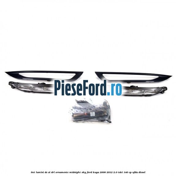 Set lumini de zi DRL ornamente midnight sky Ford Kuga 2008-2012 2.0 TDCI 140 cp UFDA diesel