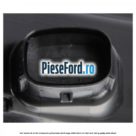 Set lumini de zi DRL ornamente primerizate Ford Kuga 2008-2012 2.0 TDCi 4x4 136 cp G6DG, UKDA diesel