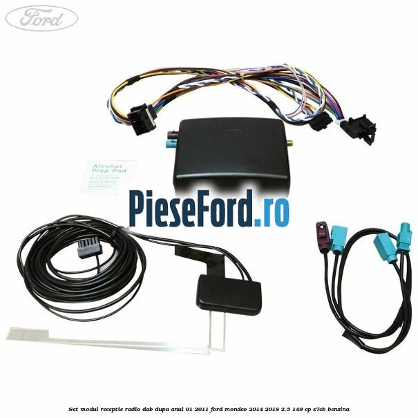 Set modul receptie radio DAB dupa anul 01/2011 Ford Mondeo 2014-2018 2.5 149 cp
