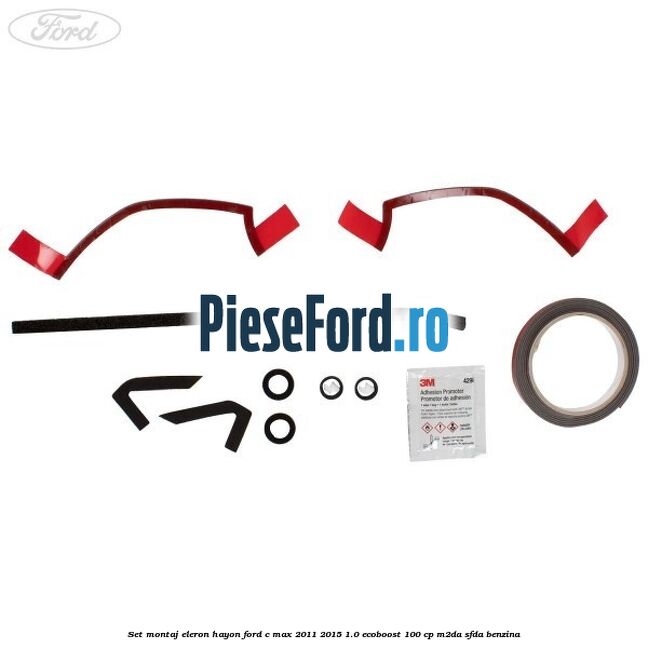 Set montaj eleron hayon Ford C-Max 2011-2015 1.0 EcoBoost 100 cp M2DA, SFDA benzina