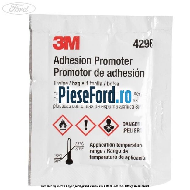 Set montaj eleron hayon Ford Grand C-Max 2011-2015 2.0 TDCi 136 cp UKDB diesel