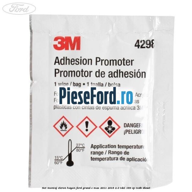 Set montaj eleron hayon Ford Grand C-Max 2011-2015 2.0 TDCi 163 cp TXDB diesel