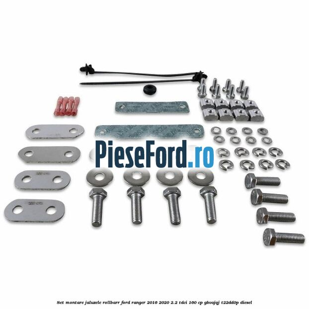 Set montare jaluzele rollbarr Ford Ranger 2016-2020 2.2 TDCi 160 cp Set montare jaluzele rollbarr Ford Ranger 2016-2020 2.2 TDCi 160 cp GBVAJQJ, T22DD0P diesel