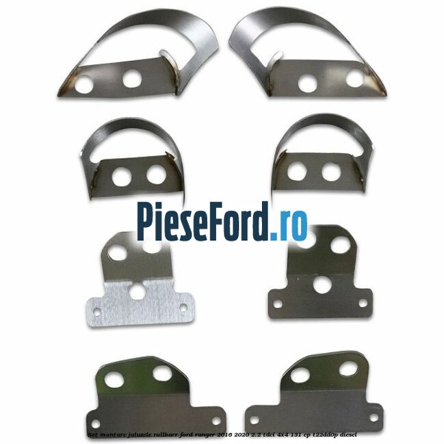 Set montare jaluzele rollbarr Ford Ranger 2016-2020 2.2 TDCi 4x4 131 cp Set montare jaluzele rollbarr Ford Ranger 2016-2020 2.2 TDCi 4x4 131 cp T22DD0P diesel