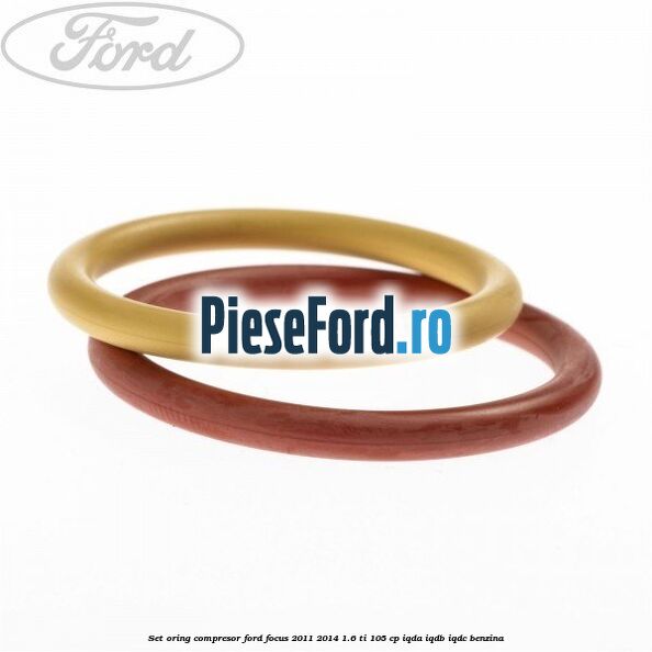 Set oring compresor Ford Focus 2011-2014 1.6 Ti 105 cp Set oring compresor Ford Focus 2011-2014 1.6 Ti 105 cp IQDA, IQDB, IQDC benzina
