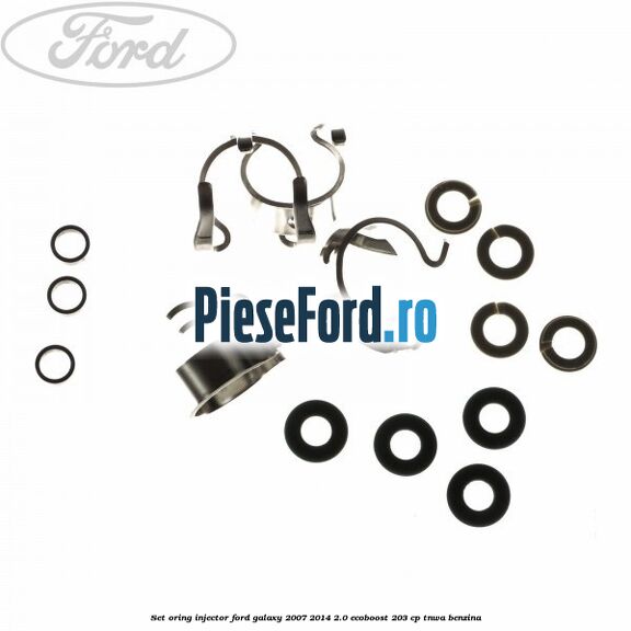 Set oring injector Ford Galaxy 2007-2014 2.0 EcoBoost 203 cp TNWA benzina