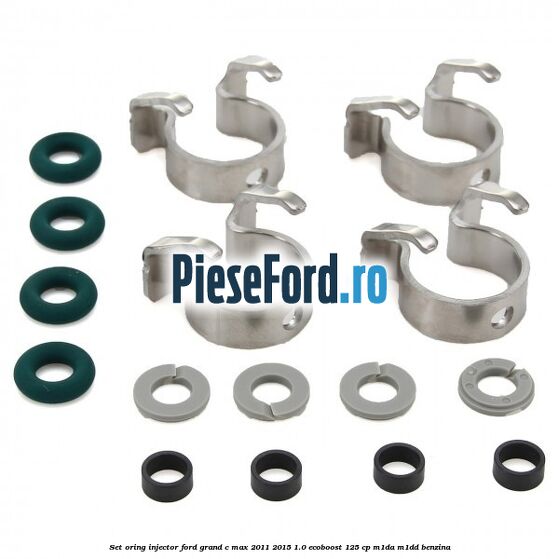Set oring injector Ford Grand C-Max 2011-2015 1.0 EcoBoost 125 cp M1DA, M1DD benzina