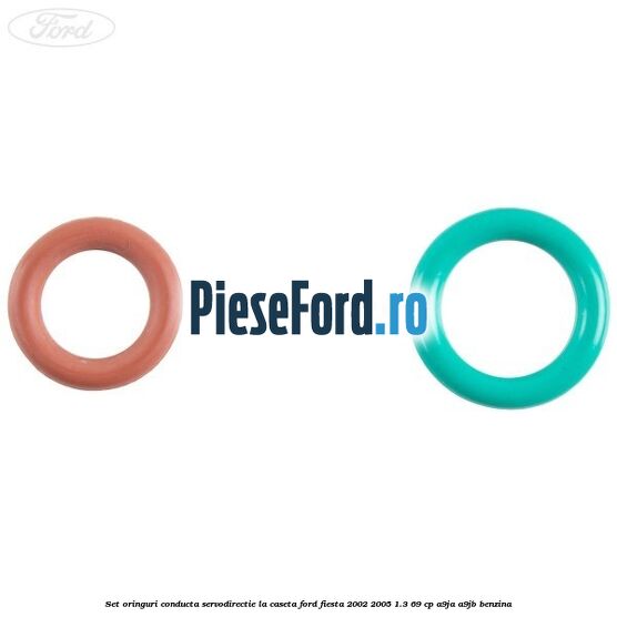 Set oringuri conducta servodirectie la caseta Ford Fiesta 2002-2005 1.3 69 cp Set oringuri conducta servodirectie la caseta Ford Fiesta 2002-2005 1.3 69 cp A9JA, A9JB benzina