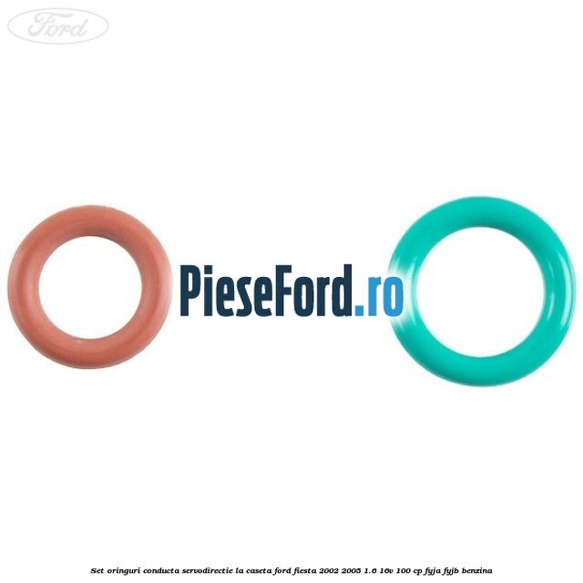 Set oringuri conducta servodirectie la caseta Ford Fiesta 2002-2005 1.6 16V 100 cp FYJA, FYJB benzina