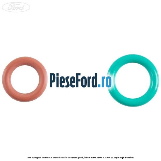 Set oringuri conducta servodirectie la caseta Ford Fiesta 2005-2008 1.3 69 cp A9JA, A9JB benzina