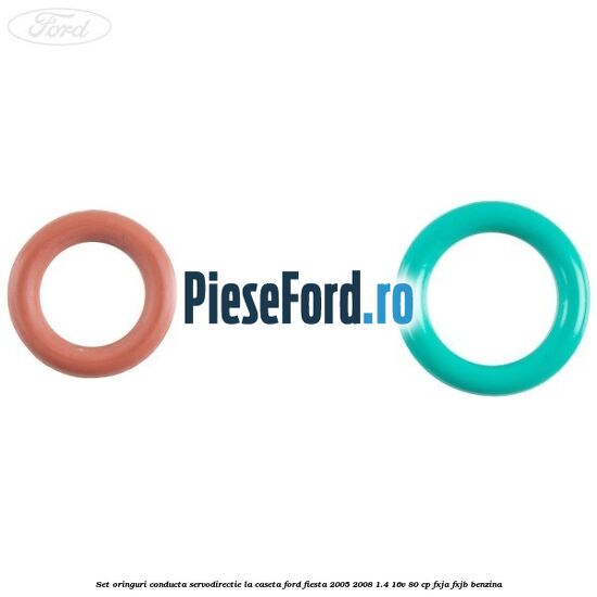 Set oringuri conducta servodirectie la caseta Ford Fiesta 2005-2008 1.4 16V 80 cp FXJA, FXJB benzina