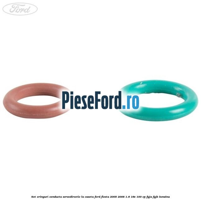 Set oringuri conducta servodirectie la caseta Ford Fiesta 2005-2008 1.6 16V 100 cp FYJA, FYJB benzina