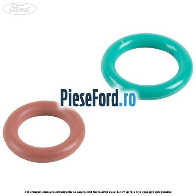 Set oringuri conducta servodirectie la caseta Ford Fiesta 2008-2012 1.4 97 cp RTJA, RTJB, SPJA, SPJC, SPJE benzina