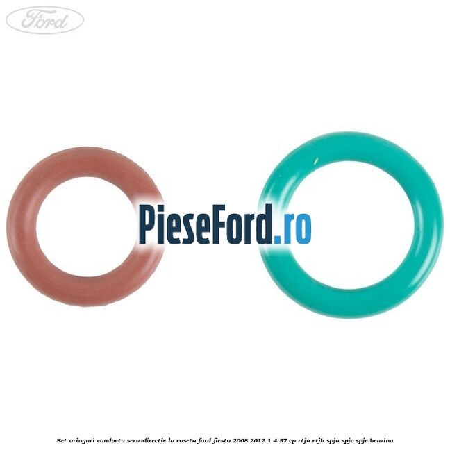 Set oringuri conducta servodirectie la caseta Ford Fiesta 2008-2012 1.4 97 cp RTJA, RTJB, SPJA, SPJC, SPJE benzina