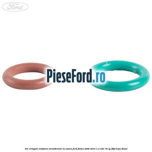 Set oringuri conducta servodirectie la caseta Ford Fiesta 2008-2012 1.4 TDCi 70 cp F6JD, KVJA diesel