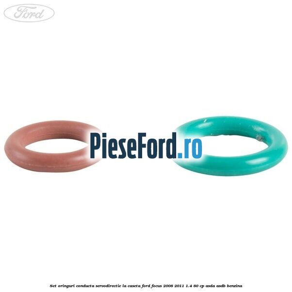 Set oringuri conducta servodirectie la caseta Ford Focus 2008-2011 1.4 80 cp ASDA, ASDB benzina