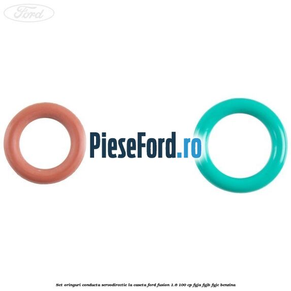 Set oringuri conducta servodirectie la caseta Ford Fusion 1.6 100 cp FYJA, FYJB, FYJC benzina