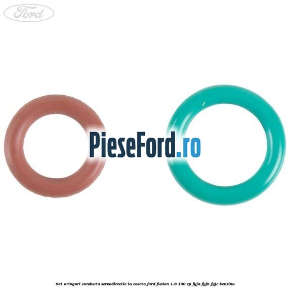Set oringuri conducta servodirectie la caseta Ford Fusion 1.6 100 cp FYJA, FYJB, FYJC benzina