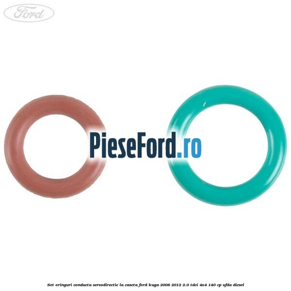 Set oringuri conducta servodirectie la caseta Ford Kuga 2008-2012 2.0 TDCI 4x4 140 cp UFDA diesel