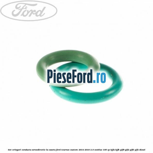 Set oringuri conducta servodirectie la caseta Ford Tourneo Custom 2014-2018 2.0 EcoBlue 105 cp BJFA, BJFB, YLF6, YLFA, YLFB, YLFS diesel