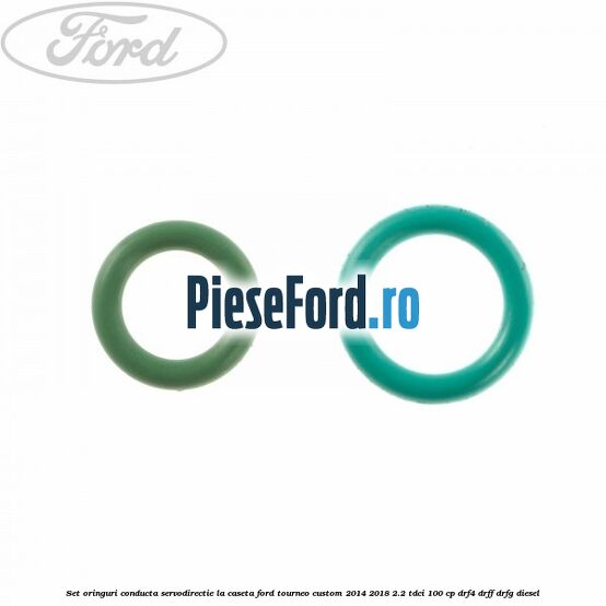 Set oringuri conducta servodirectie la caseta Ford Tourneo Custom 2014-2018 2.2 TDCi 100 cp DRF4, DRFF, DRFG diesel