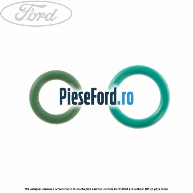 Set oringuri conducta servodirectie la caseta Ford Tourneo Custom 2019-2023 2.0 EcoBlue 150 cp P0FA diesel