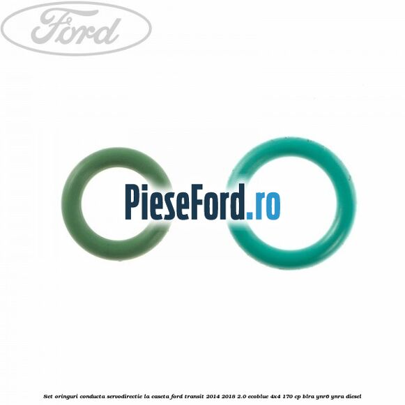 Set oringuri conducta servodirectie la caseta Ford Transit 2014-2018 2.0 EcoBlue 4x4 170 cp BLRA, YNR6, YNRA diesel