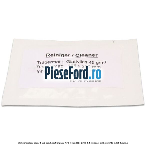 Set parasolare spate 5 usi hatchback 2 piese Ford Focus 2014-2018 1.5 EcoBoost 182 cp M9DA, M9DB benzina