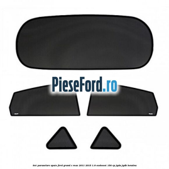 Set parasolare spate Ford Grand C-Max 2011-2015 1.6 EcoBoost 150 cp JQDA, JQDB benzina