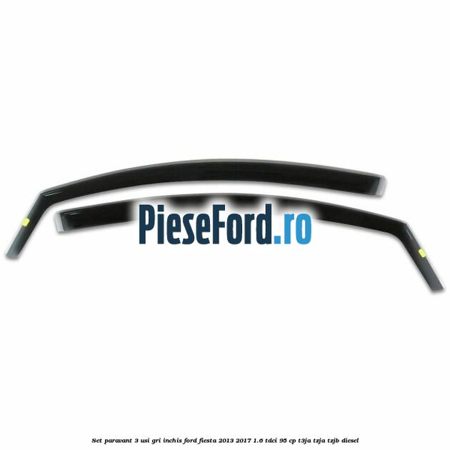 Set paravant 3 usi, gri inchis Ford Fiesta 2013-2017 1.6 TDCi 95 cp Set paravant 3 usi, gri inchis Ford Fiesta 2013-2017 1.6 TDCi 95 cp T3JA, TZJA, TZJB diesel