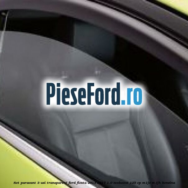 Set paravant 3 usi, transparent Ford Fiesta 2013-2017 1.0 EcoBoost 125 cp M1JE, M1JH benzina