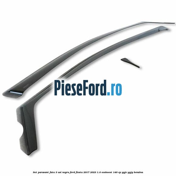 Set paravant fata 3 usi, negru Ford Fiesta 2017-2023 1.0 EcoBoost 140 cp Set paravant fata 3 usi, negru Ford Fiesta 2017-2023 1.0 EcoBoost 140 cp YYJE, YYJG benzina