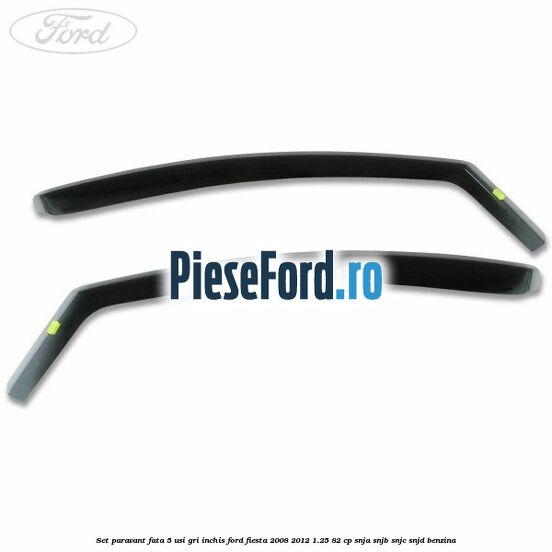 Set paravant fata 5 usi, gri inchis Ford Fiesta 2008-2012 1.25 82 cp SNJA, SNJB, SNJC, SNJD benzina