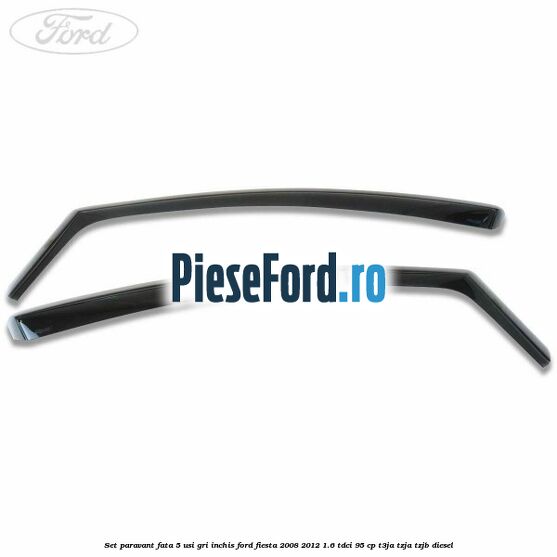 Set paravant fata 5 usi, gri inchis Ford Fiesta 2008-2012 1.6 TDCi 95 cp Set paravant fata 5 usi, gri inchis Ford Fiesta 2008-2012 1.6 TDCi 95 cp T3JA, TZJA, TZJB diesel