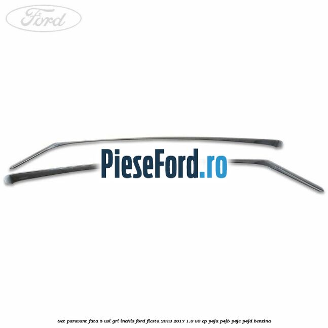 Set paravant fata 5 usi, gri inchis Ford Fiesta 2013-2017 1.0 80 cp Set paravant fata 5 usi, gri inchis Ford Fiesta 2013-2017 1.0 80 cp P4JA, P4JB, P4JC, P4JD benzina