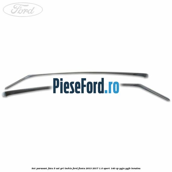 Set paravant fata 5 usi, gri inchis Ford Fiesta 2013-2017 1.0 Sport 140 cp YYJA, YYJB benzina