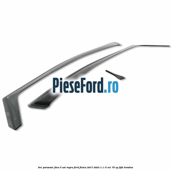 Set paravant fata 5 usi, negru Ford Fiesta 2017-2023 1.1 Ti-VCT 75 cp FSJB benzina