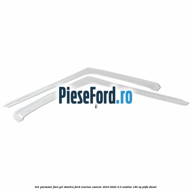 Set paravant fata, gri deschis Ford Tourneo Custom 2019-2023 2.0 EcoBlue 150 cp P0FA diesel