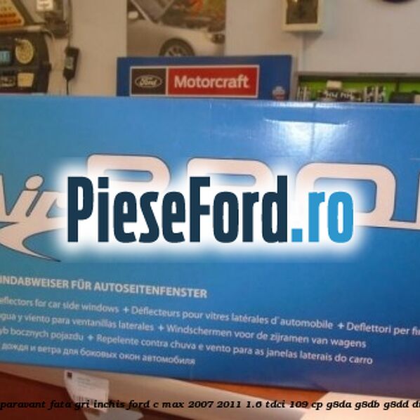 Set paravant fata, gri inchis Ford C-Max 2007-2011 1.6 TDCi 109 cp G8DA, G8DB, G8DD diesel