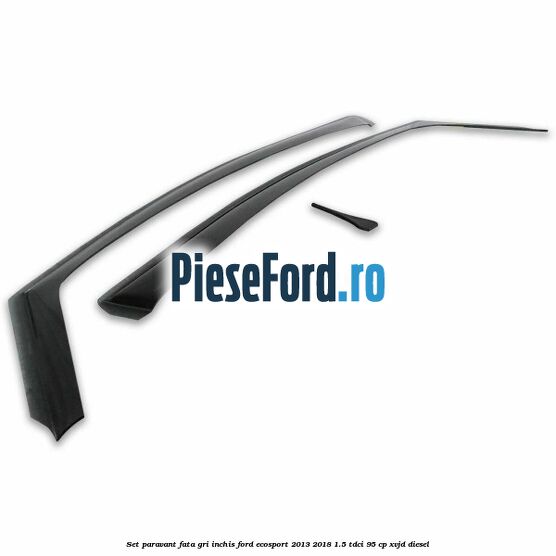 Set paravant fata, gri inchis Ford EcoSport 2013-2018 1.5 TDCi 95 cp XVJD diesel