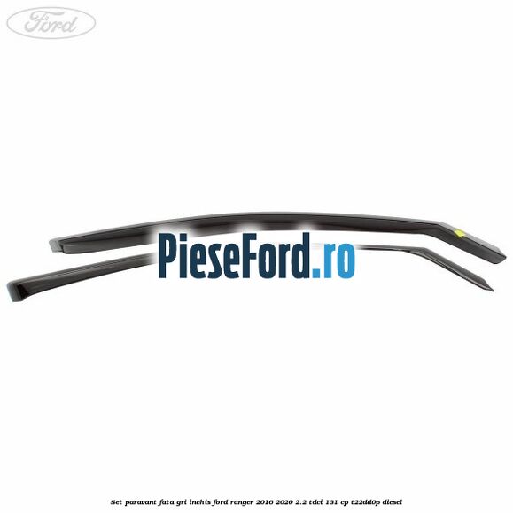 Set paravant fata, gri inchis Ford Ranger 2016-2020 2.2 TDCi 131 cp T22DD0P diesel