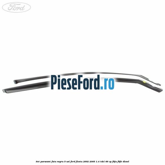 Set paravant fata negru 5 usi Ford Fiesta 2002-2005 1.4 TDCi 68 cp Set paravant fata negru 5 usi Ford Fiesta 2002-2005 1.4 TDCi 68 cp F6JA, F6JB diesel