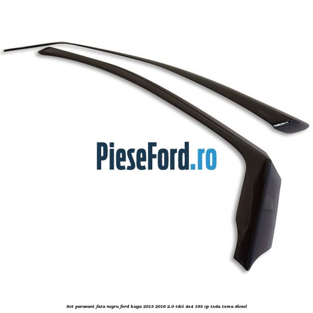 Set paravant fata negru Ford Kuga 2013-2016 2.0 TDCi 4x4 163 cp TXDA, TXMA diesel