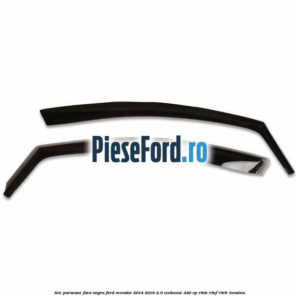 Set paravant fata, negru Ford Mondeo 2014-2018 2.0 EcoBoost 240 cp R9CB, R9CF, R9CH benzina