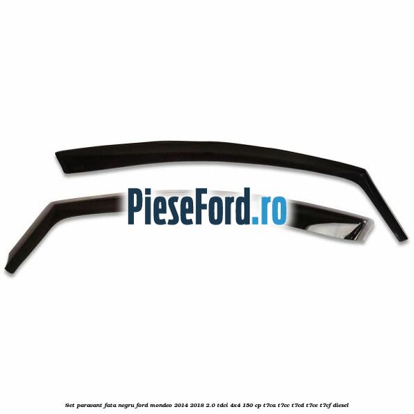 Set paravant fata, negru Ford Mondeo 2014-2018 2.0 TDCi 4x4 150 cp