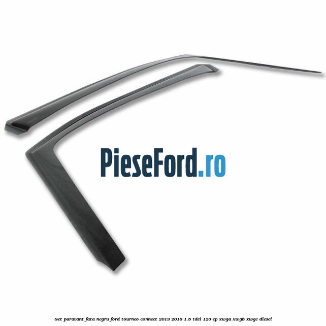 Set paravant fata, negru Ford Tourneo Connect 2013-2018 1.5 TDCi 120 cp XWGA, XWGB, XWGC diesel
